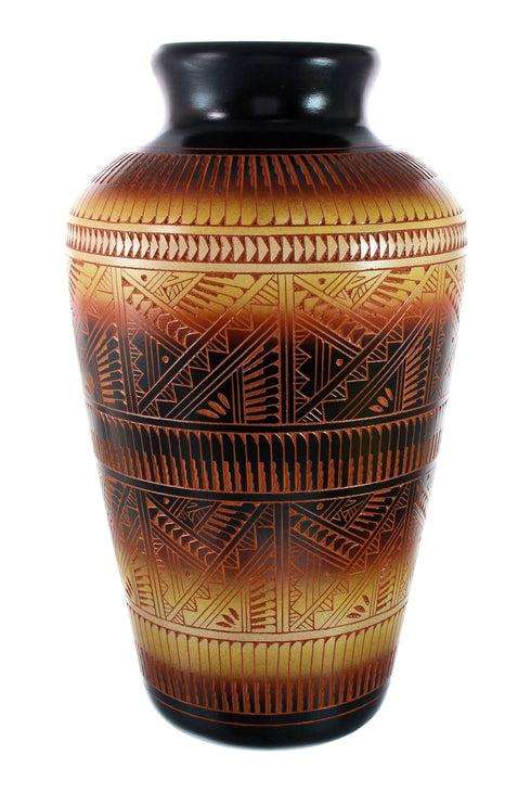 Navajo Indian Hand Crafted Pot By Artist Diane Aragon Laguna Pueblo NN20037